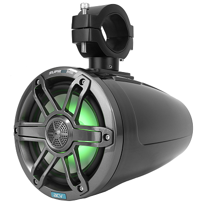 Акустика корпусная 6,5" 150 Вт с регулируемой RGB подсветкой